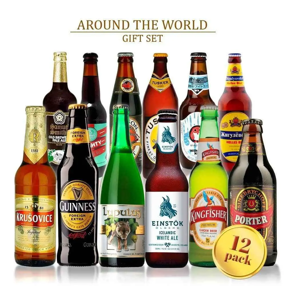 Different bottles of beer