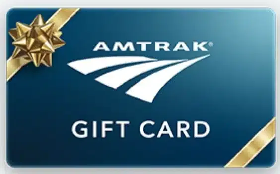 Amtrak gift card