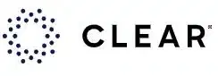Clear gift card and logo