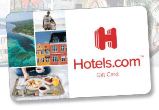 Hotels.com gift card