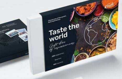 Taste of the world travel gift cards