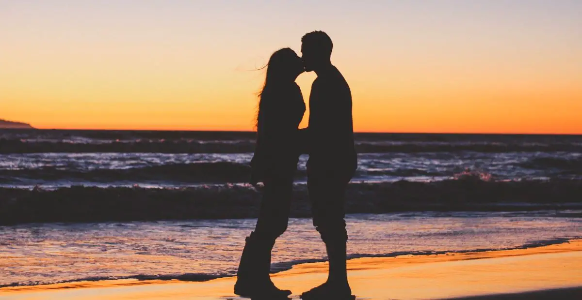 Couple at the beach