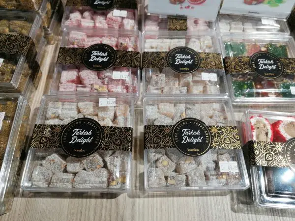 Gift boxes of Turkey delights