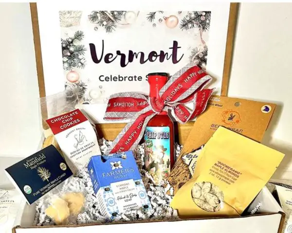 A gift basket from the state of Vermont