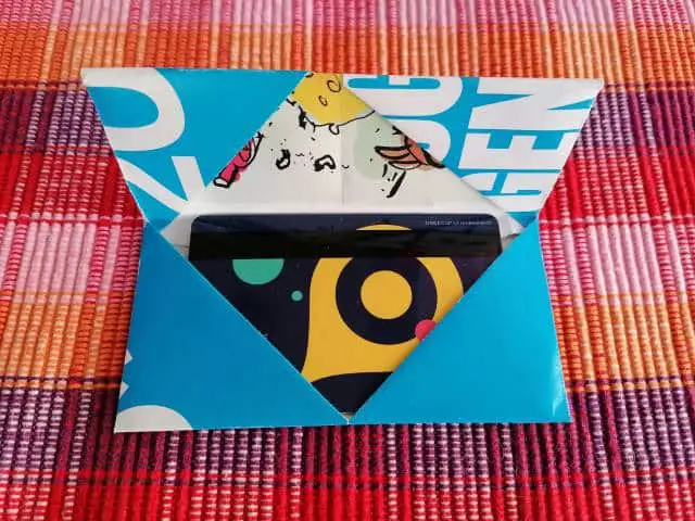 DIY gift card holder