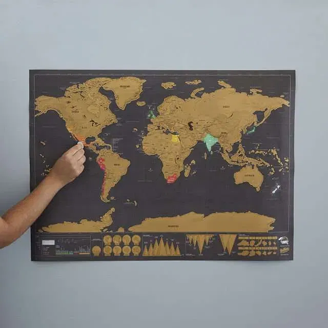 Scratch map