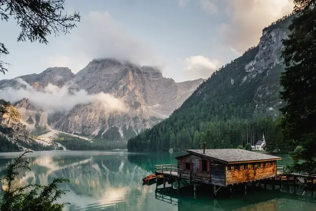 House by a lake