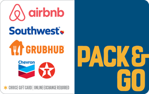 Pack&Go gift card